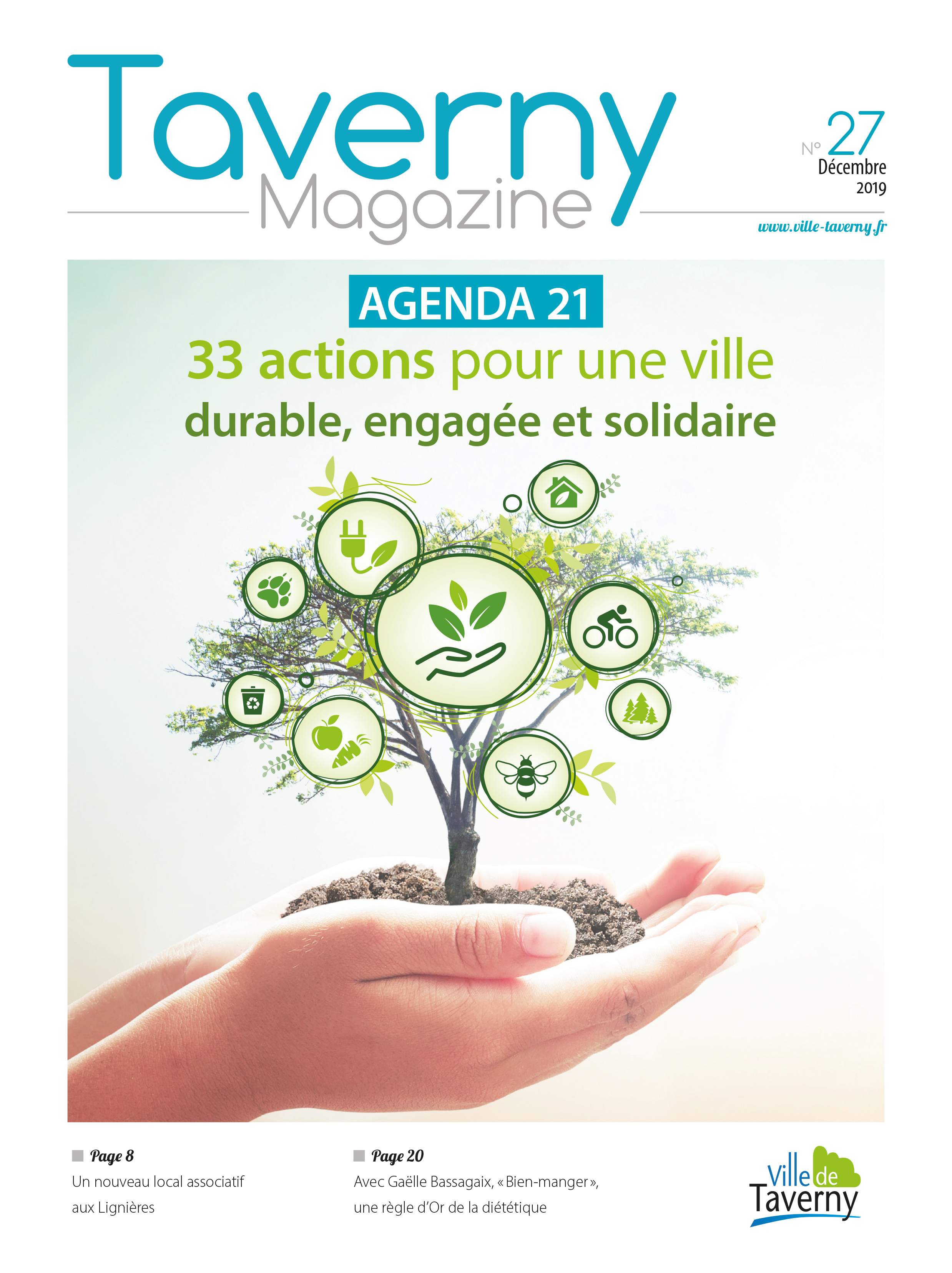 Couverture Taverny Mag' 27