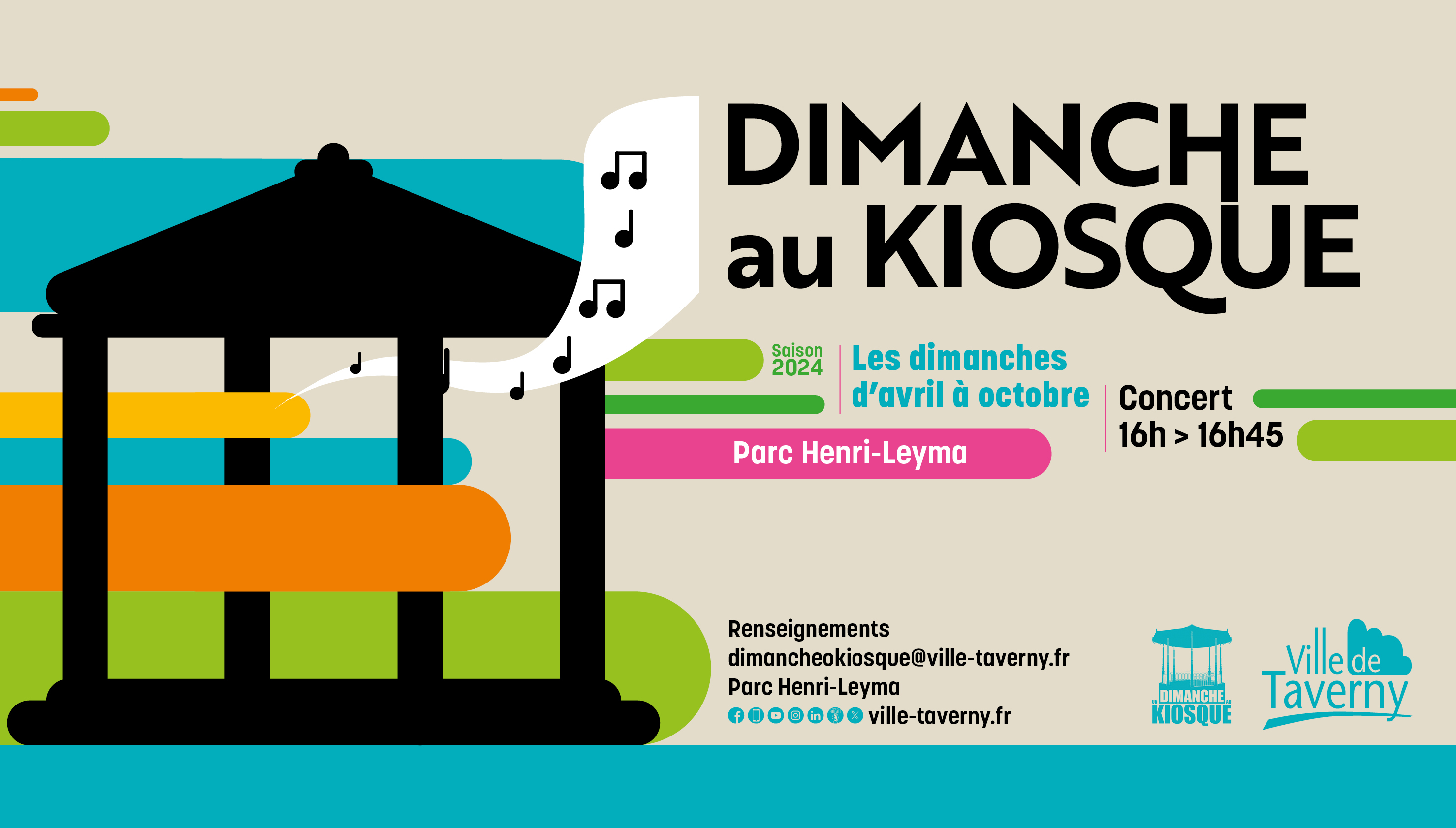 Dimanches au Kiosque 2024 : en avant la musique !