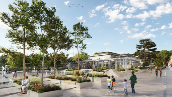 TAVERNY INAUGURE SON NOUVEAU CŒUR DE VILLE