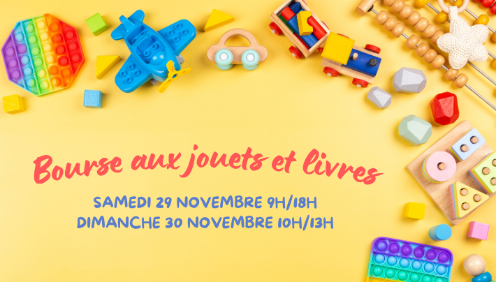 Bourse aux jouets et livres enfants
