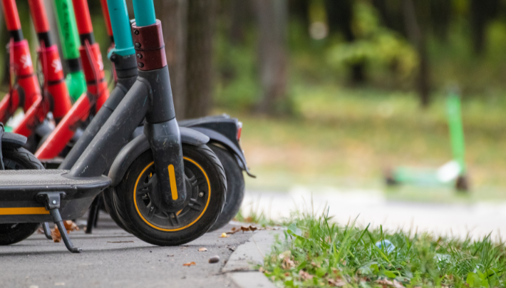 Circuler en trottinette