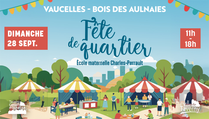 Fête de quartier : Vaucelles / Bois des Aulnaies