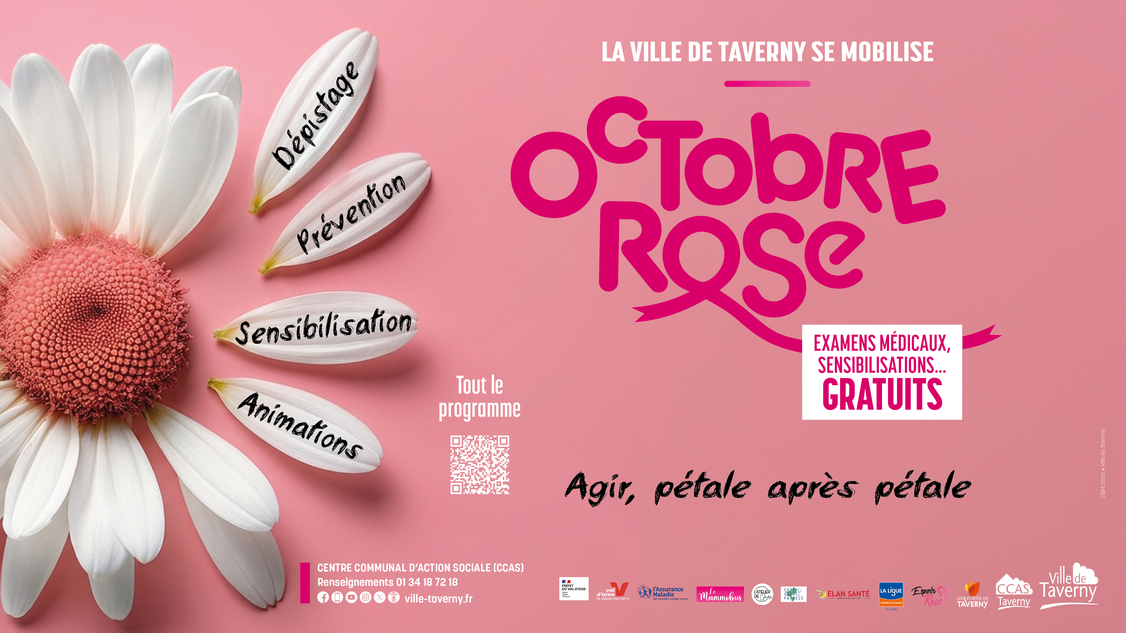 Octobre Rose : Taverny se mobilise