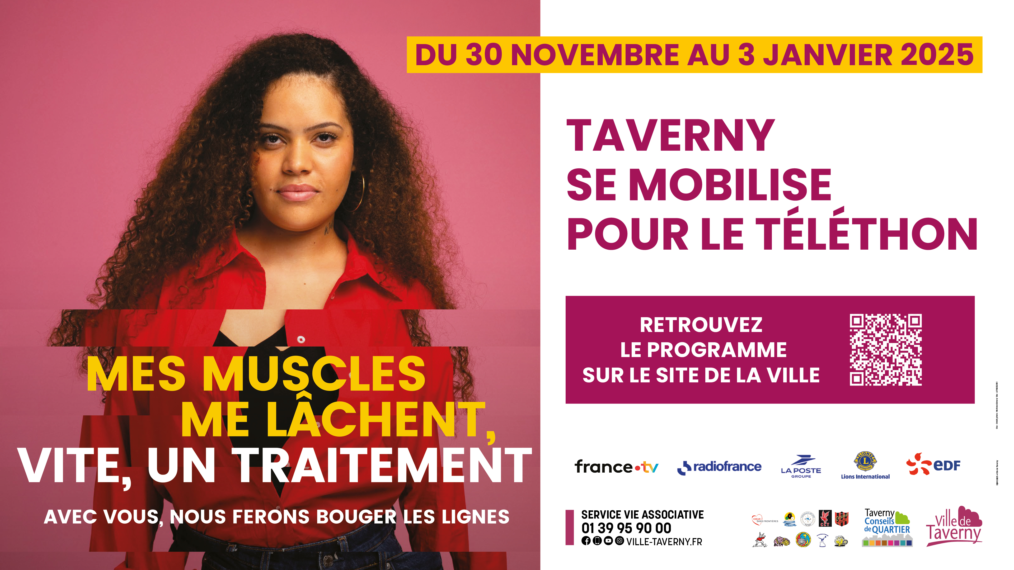 TAVERNY SE MOBILISE POUR LE TÉLÉTHON
