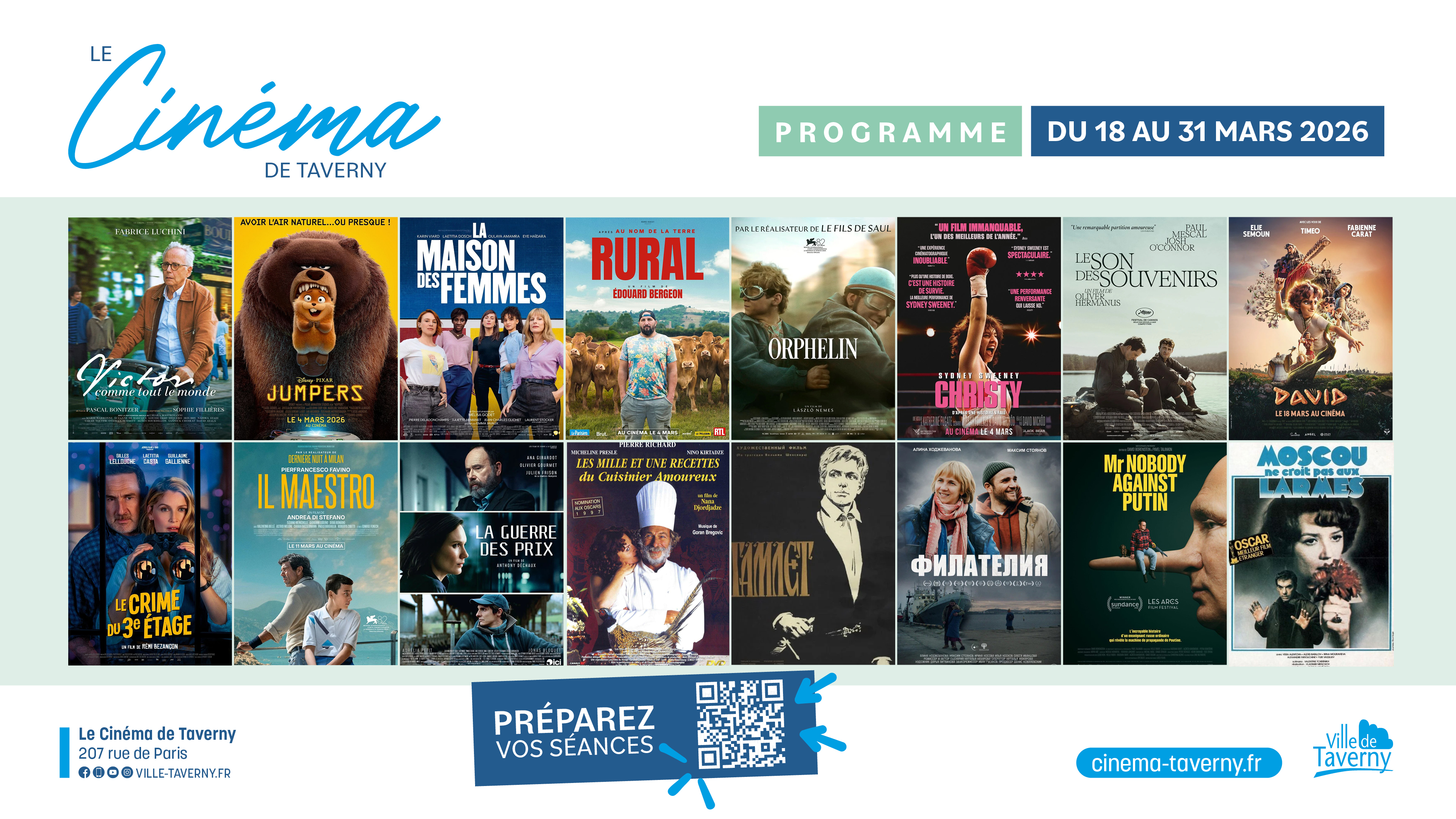 Le programme ciné est là ! 