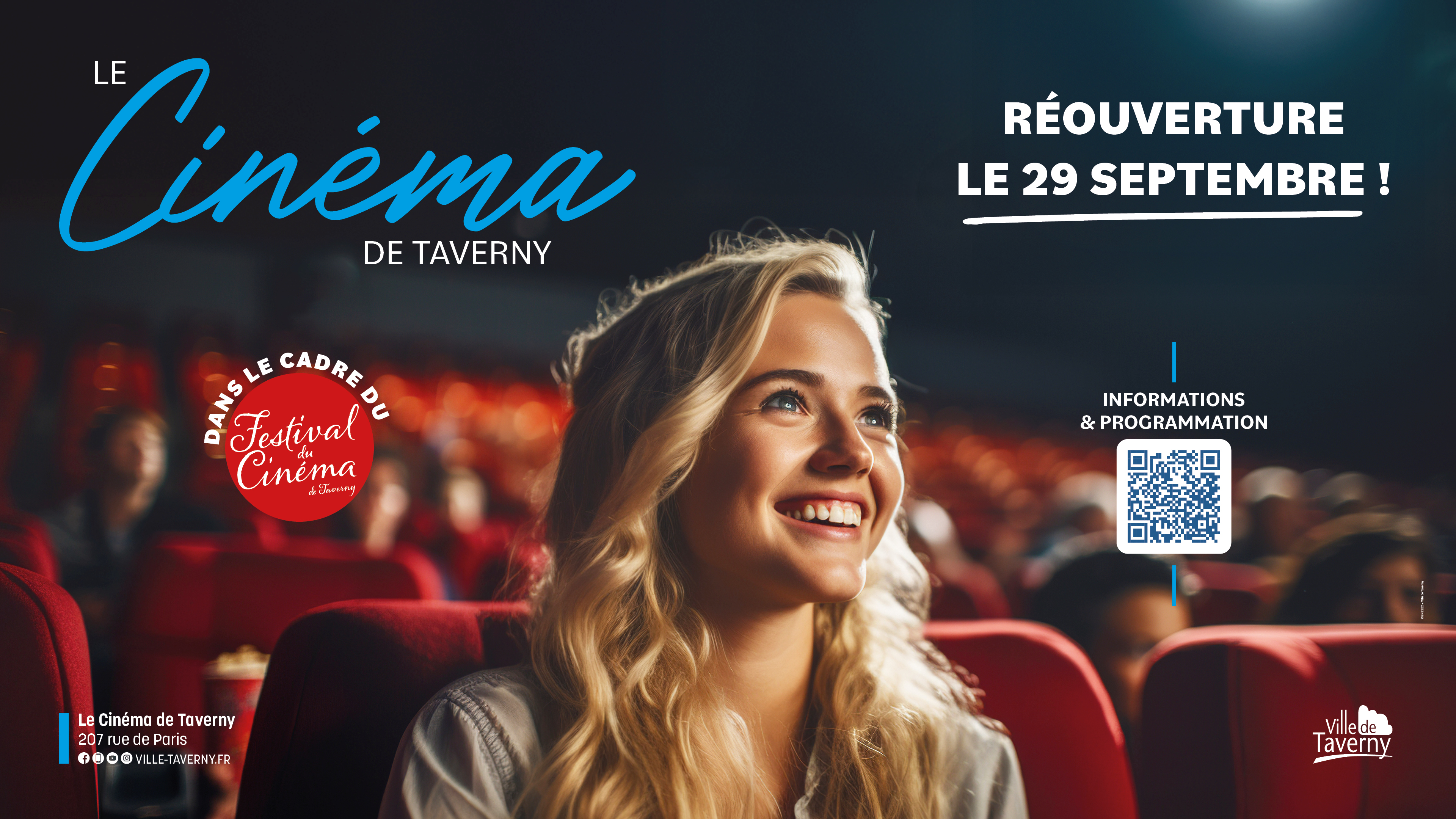 Réouverture du Cinéma de Taverny !