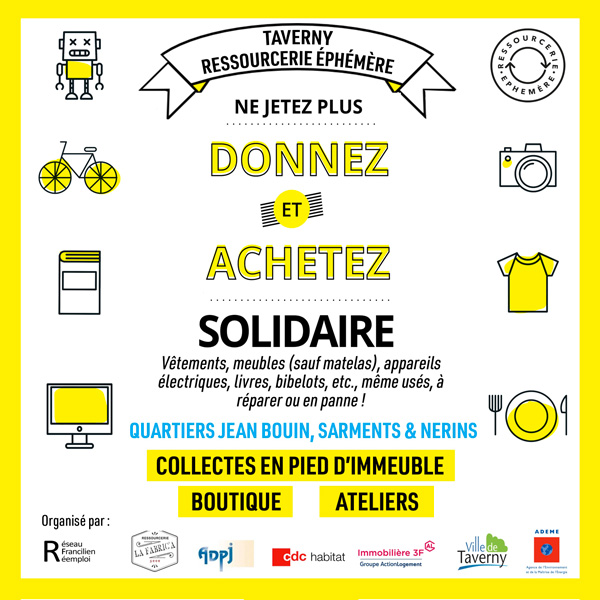Recyclerie éphémère-Résidence Jean-Bouin