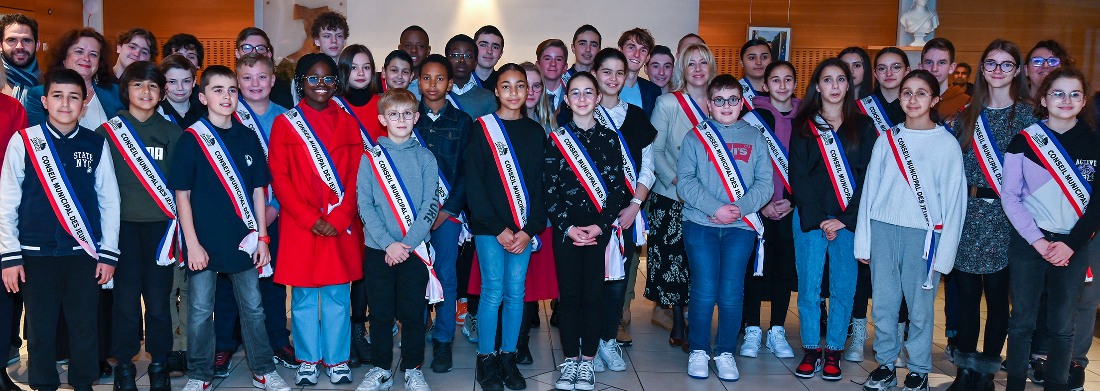 Nouveau Conseil Municipal des Jeunes de Taverny investi le 5 janvier 2023