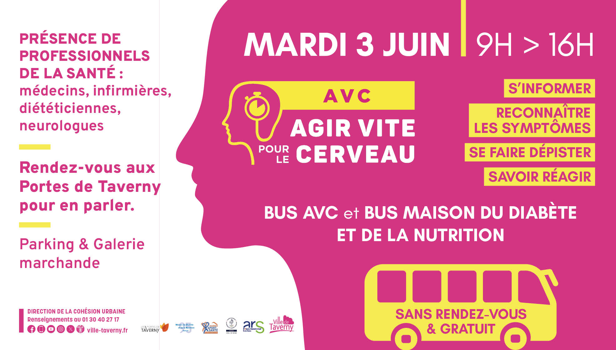 AVC - Agir vite pour le cerveau