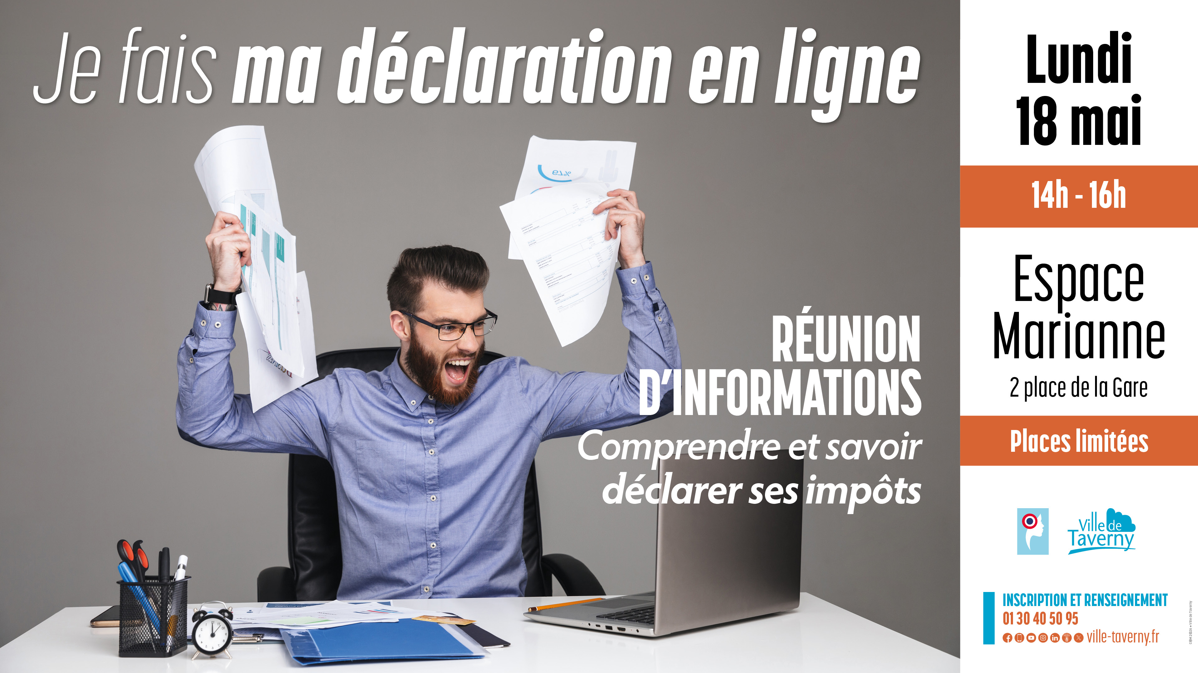 Je fais ma déclaration en ligne