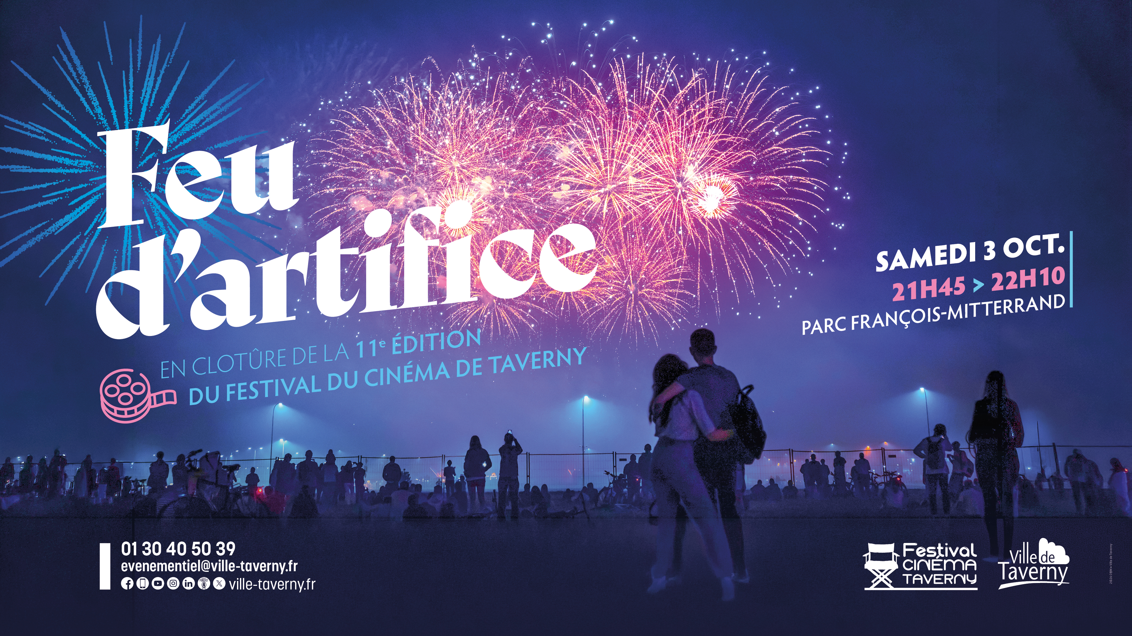 Feu d'artifice de clôture – 11e édition du Festival du Cinéma de Taverny