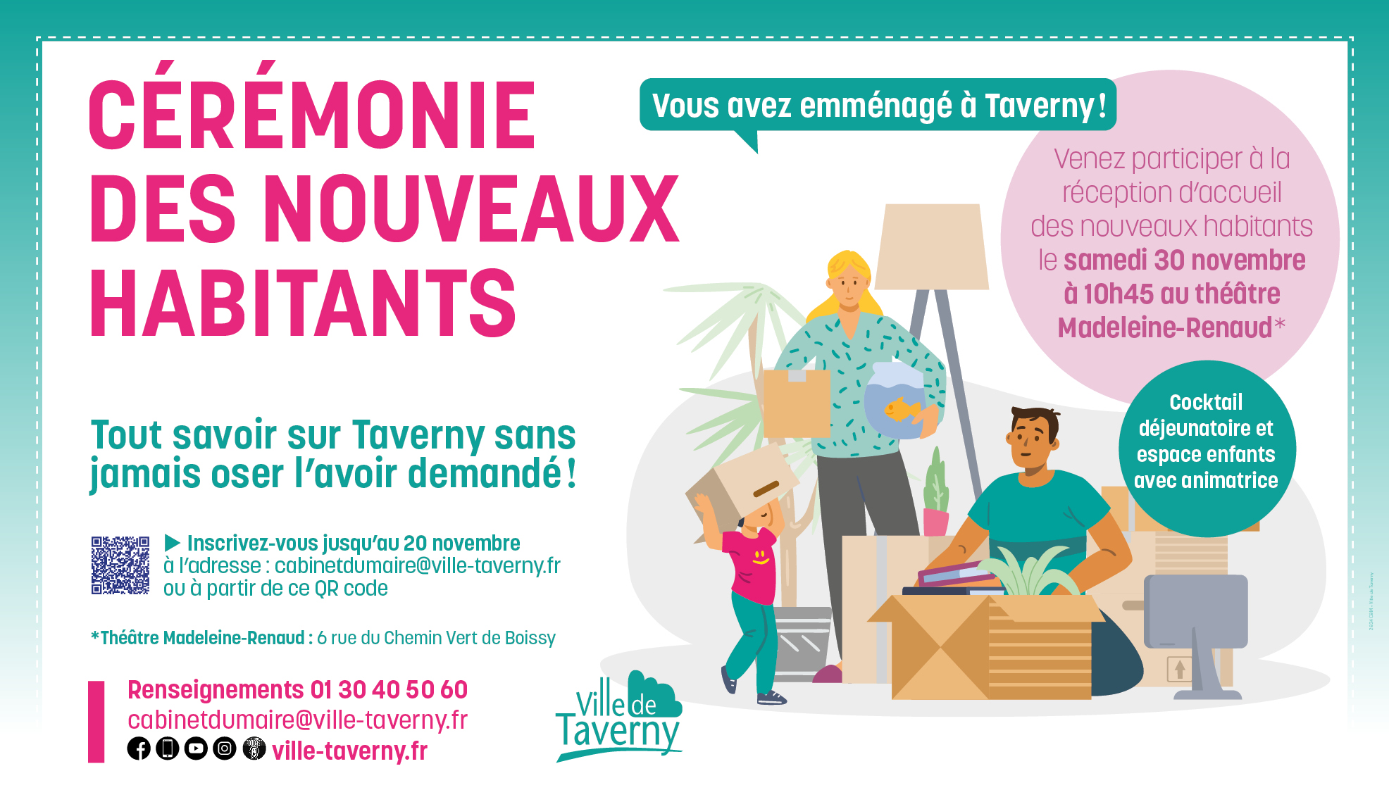Cérémonie des nouveaux habitants