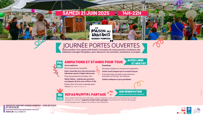 Journée Portes Ouvertes - MDH Georges-Pompidou