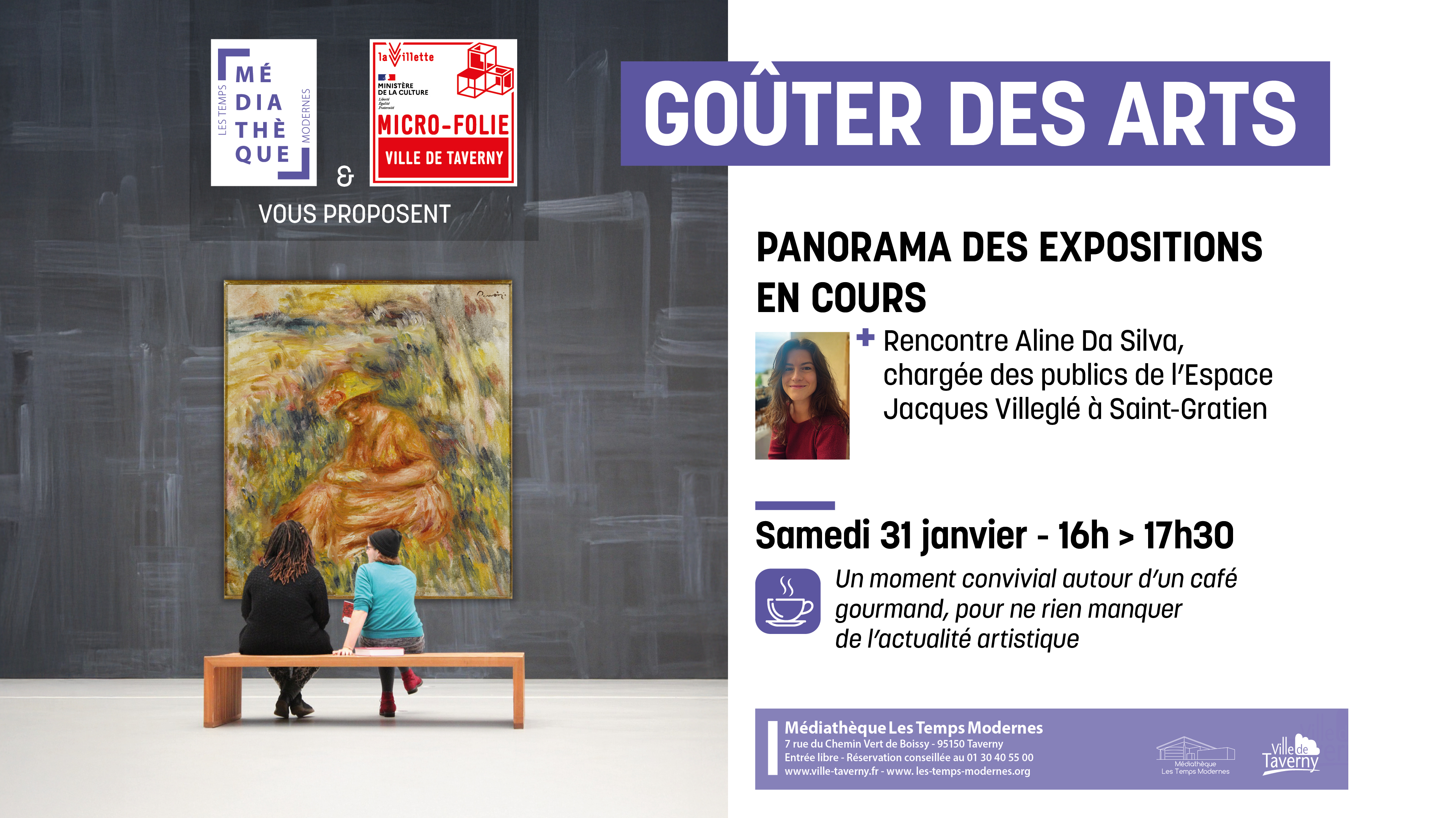 Goûter des Arts à la Micro-Folie