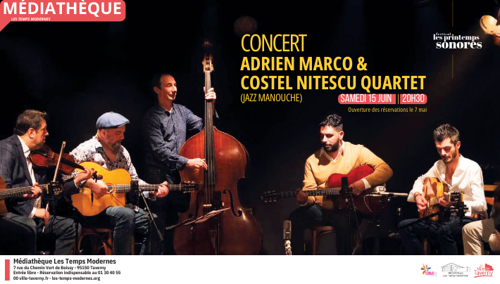 CONCERT - ADRIEN MARCO & COSTEL NITESCU QUARTET