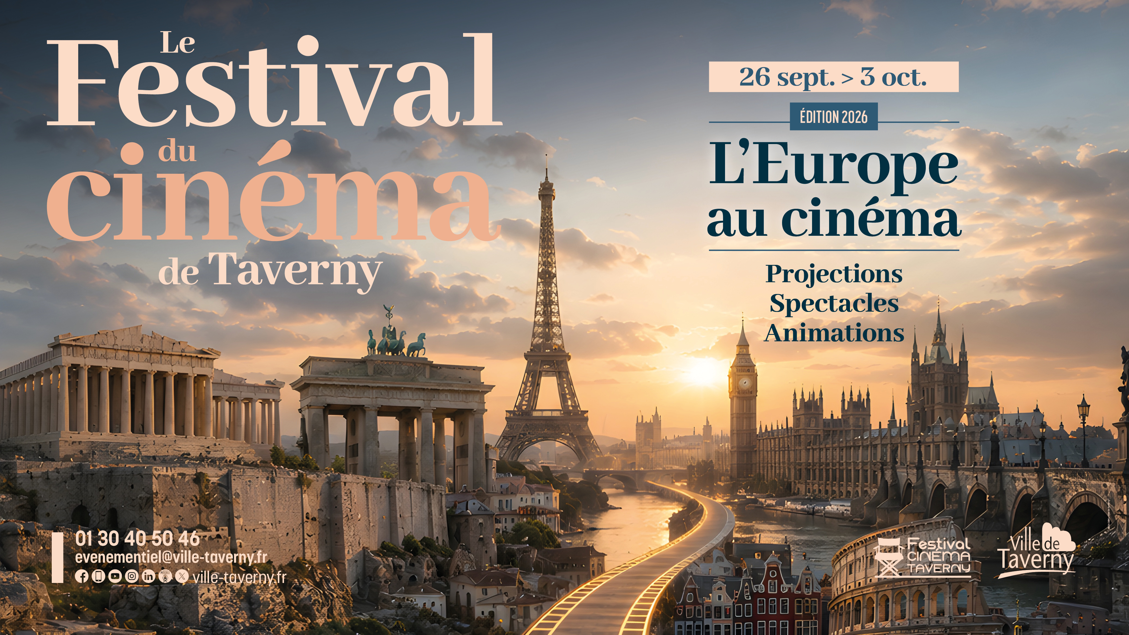 Festival du Cinéma de Taverny : l'Europe au coeur de l'affiche