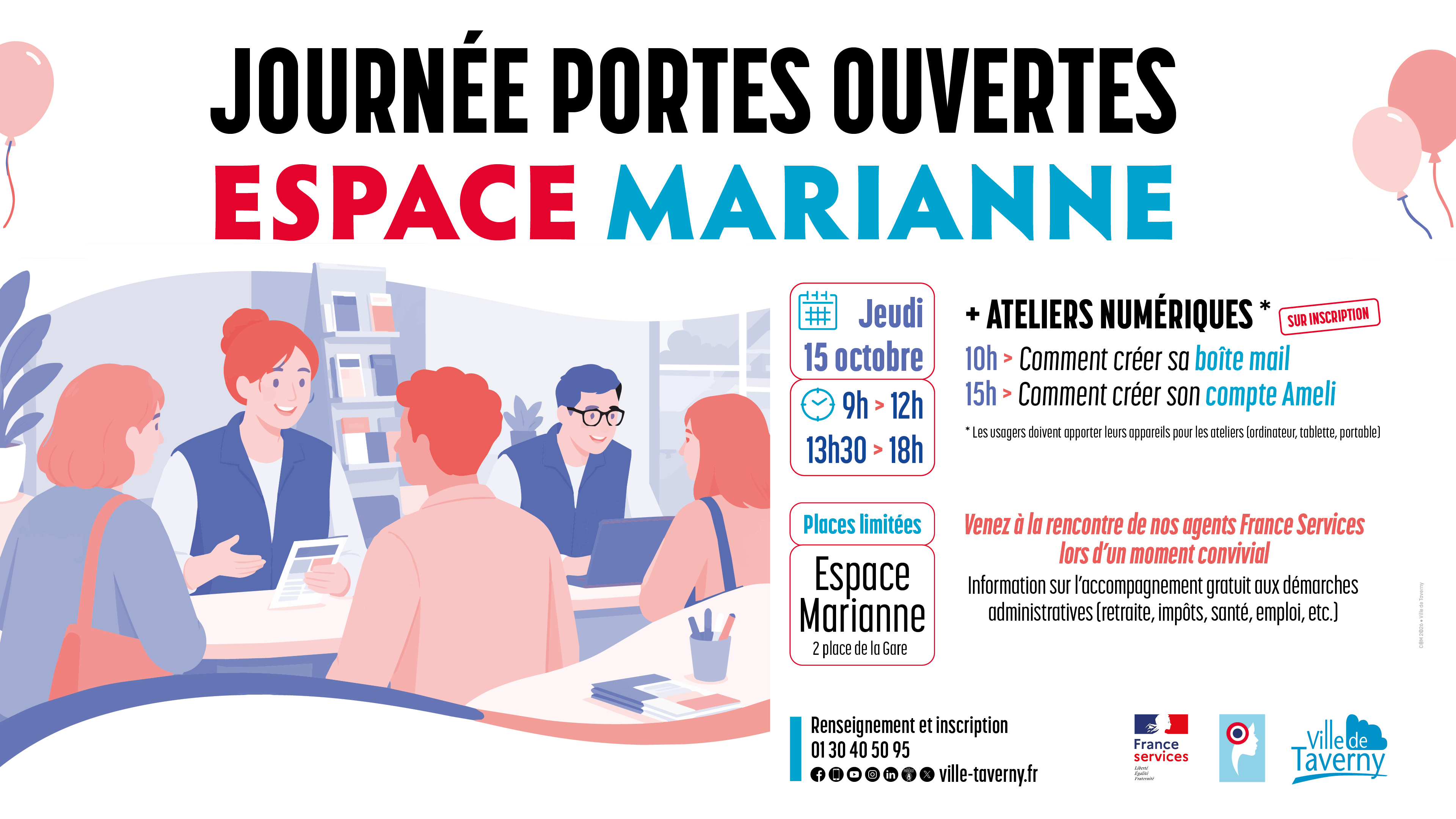 Journée portes ouvertes à l'Espace Marianne