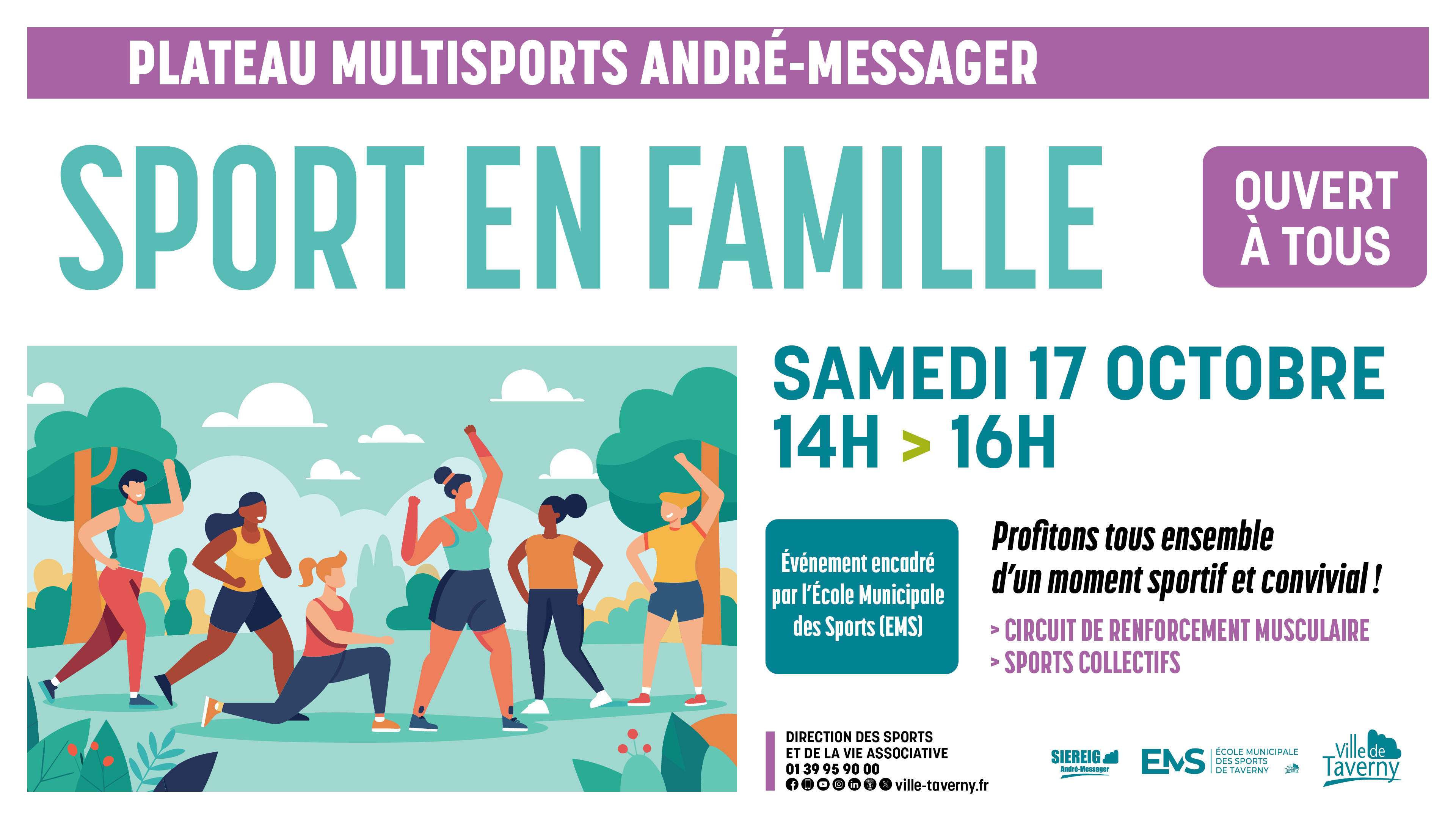 Sport en Famille : un après-midi sportif et convivial au Plateau André-Messager