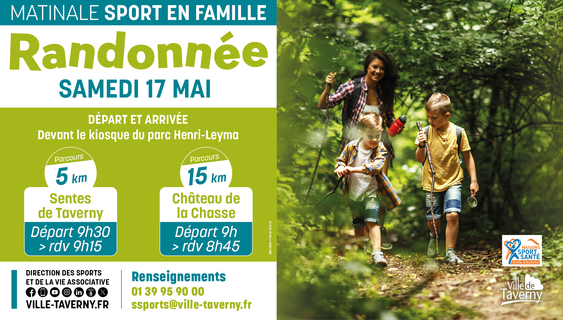 Matinale sport en famille