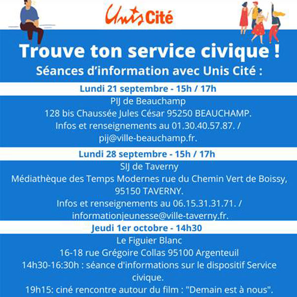 Trouve ton service civique !