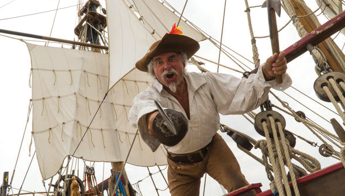 Le bateau pirate