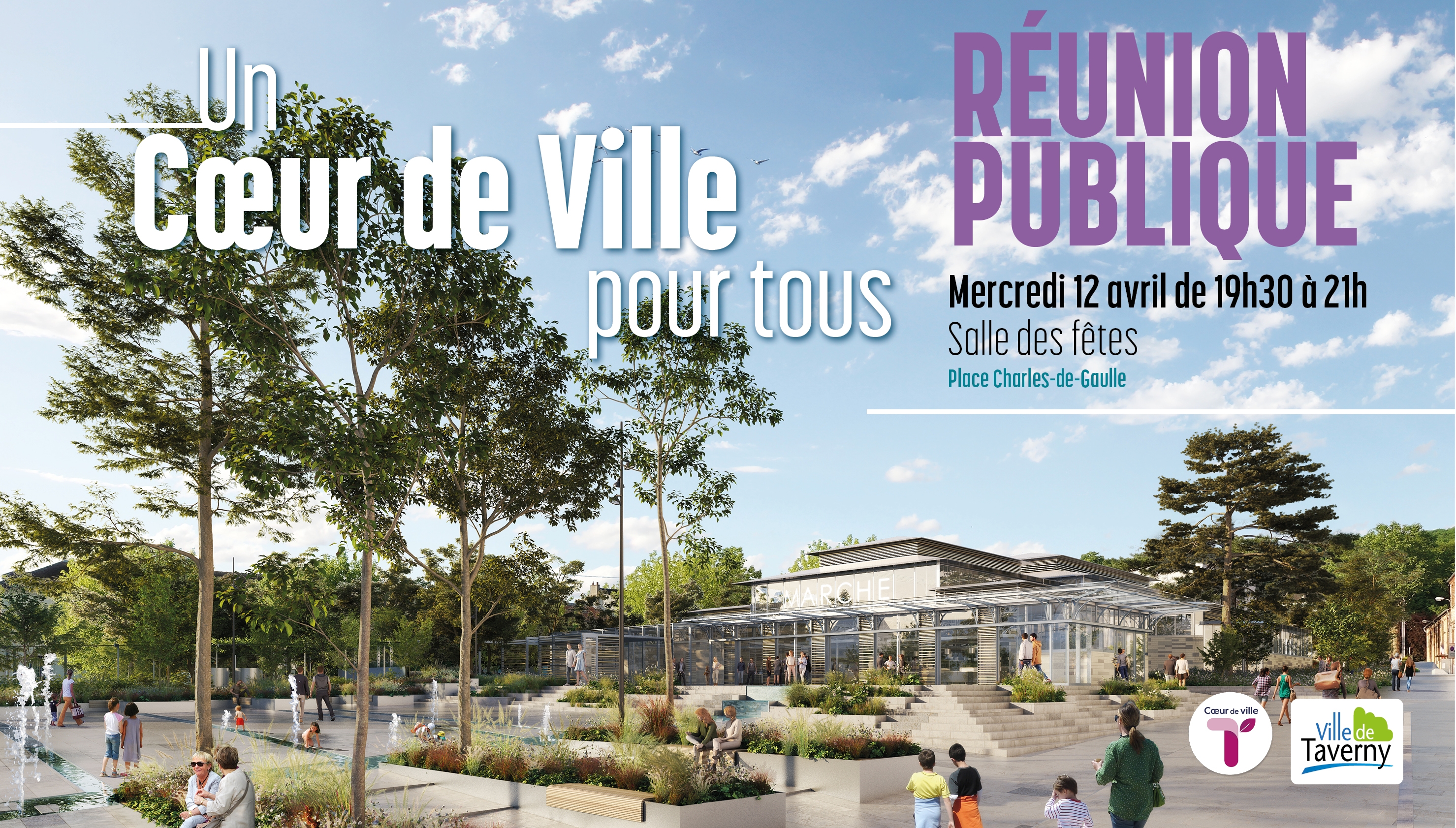 Réunion publique cœur de ville