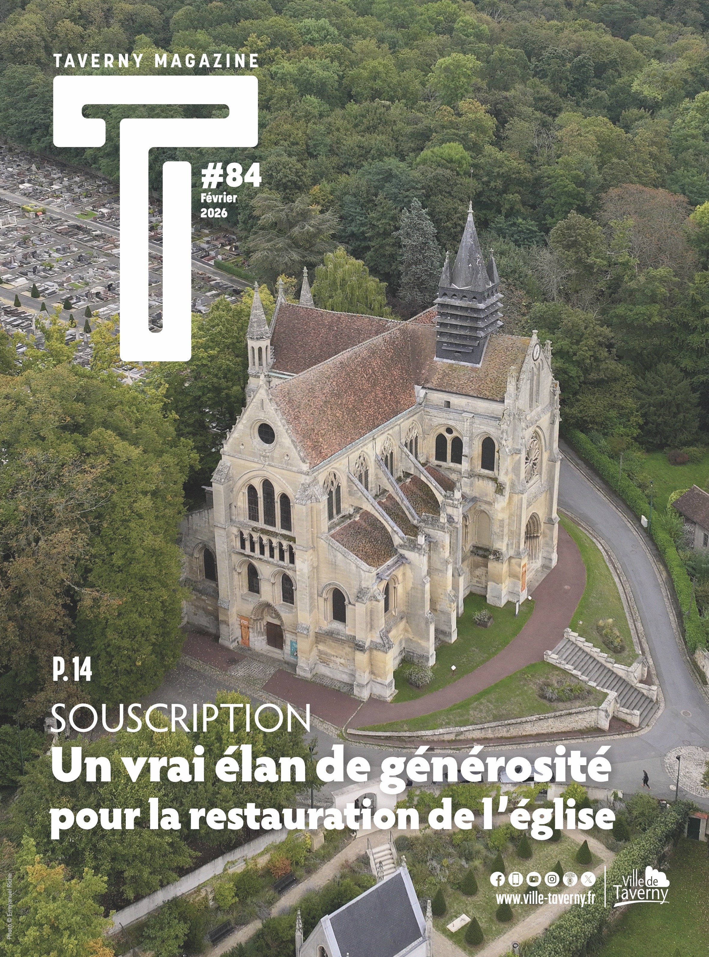 Couverture Taverny Mag #84